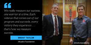 Brent Taylor - Idaho speakeasy quote