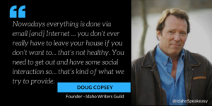 Doug Copsey on Idaho Speakeasy