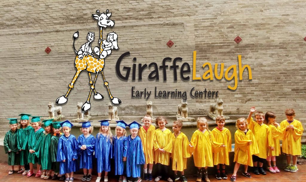 Giraffe Laugh graduates